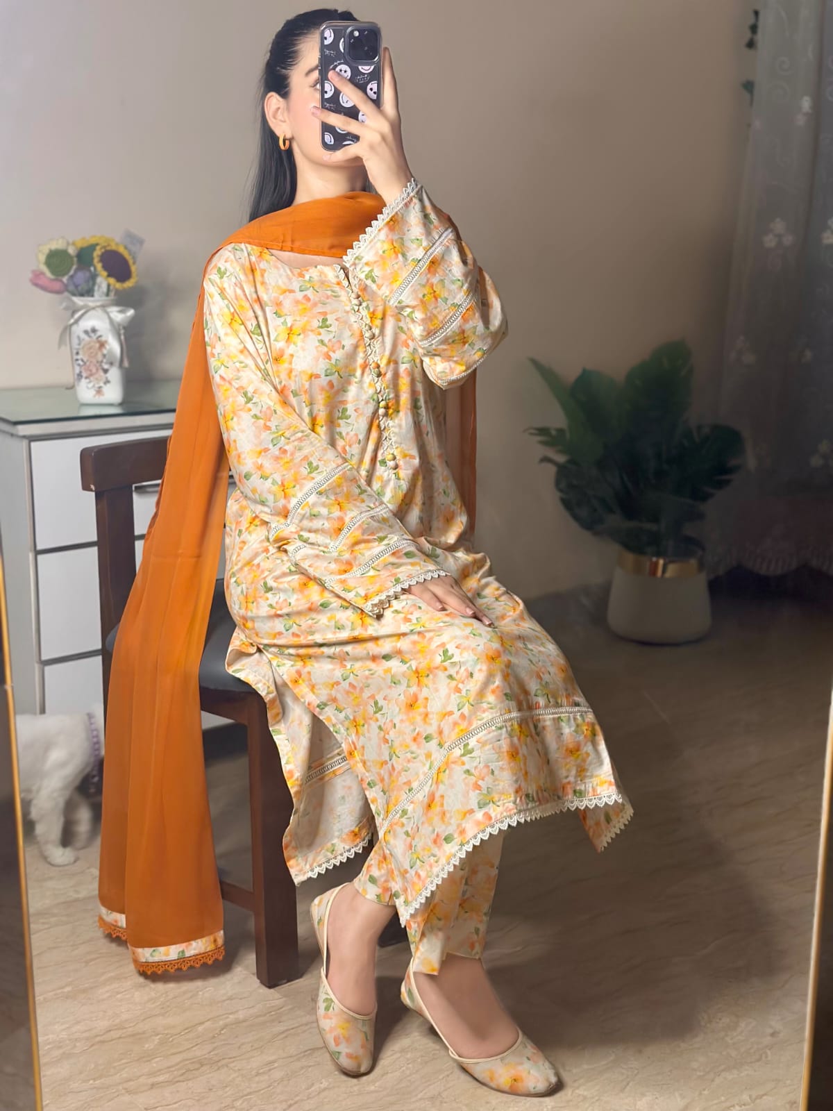 Mehak 3pc Printed