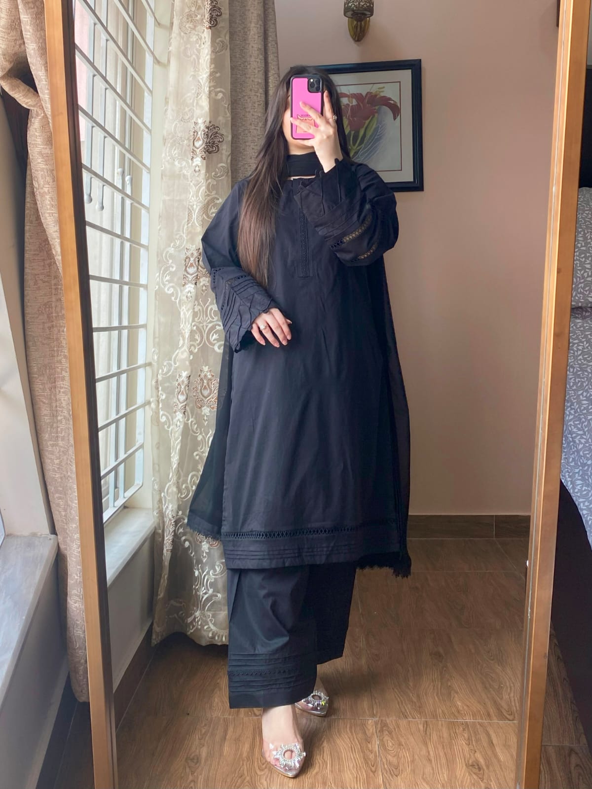 Shirt with Farshi shalwar
