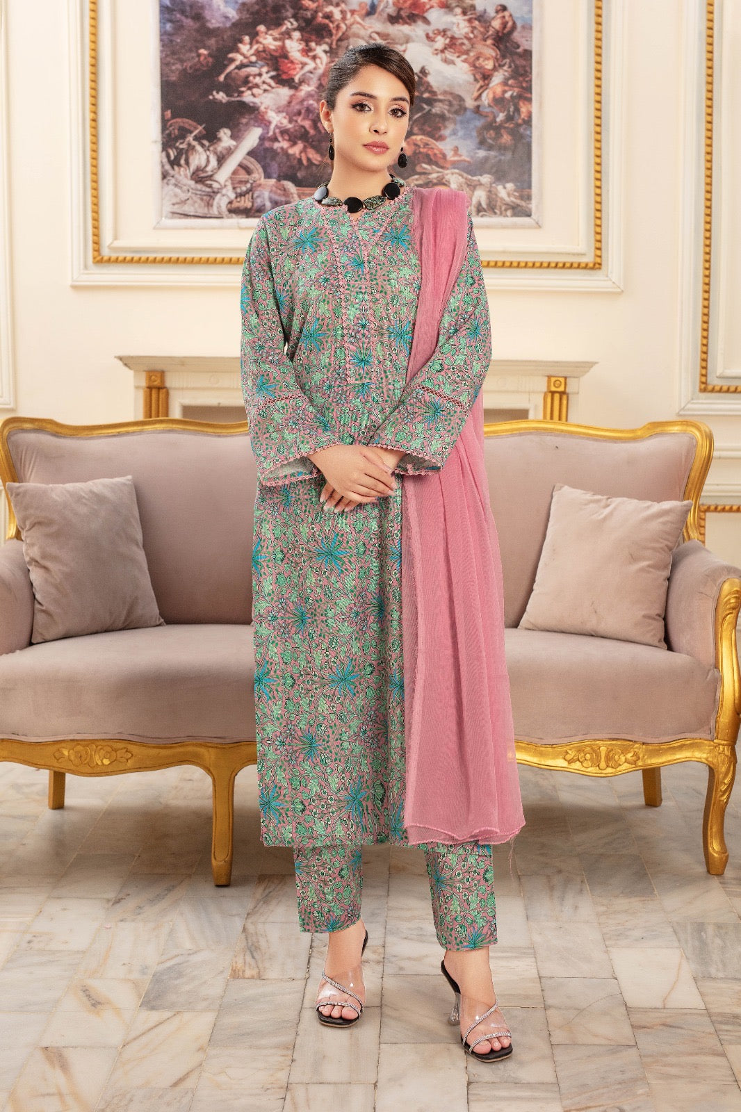 Gulaabo printed