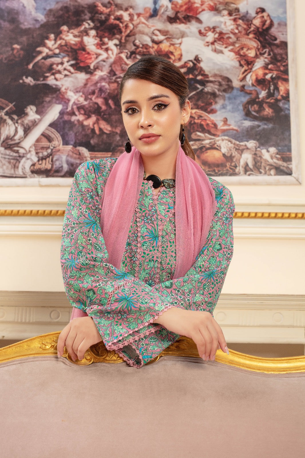 Gulaabo printed