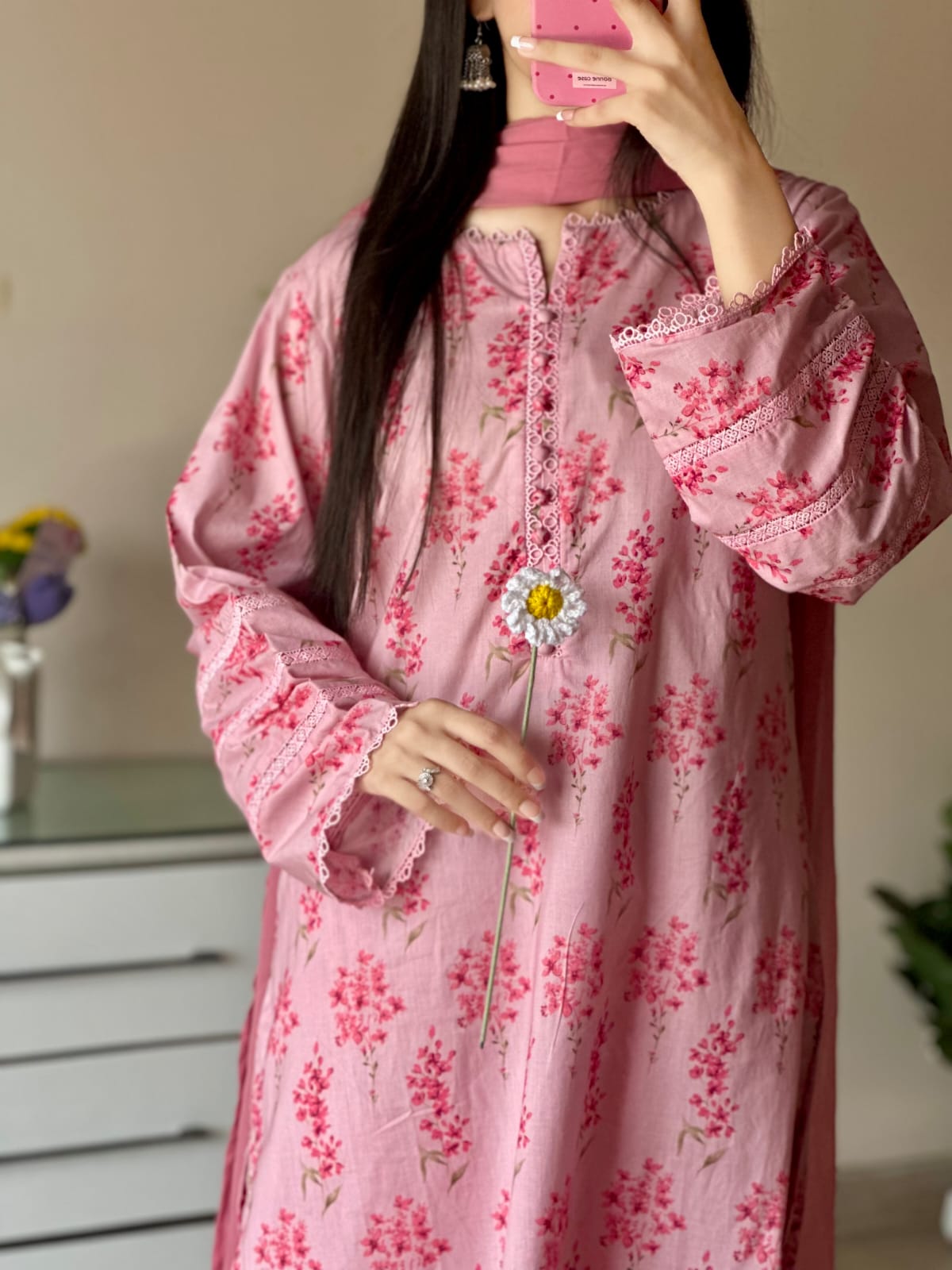 Gulbahar 🌸 3 pc Printed