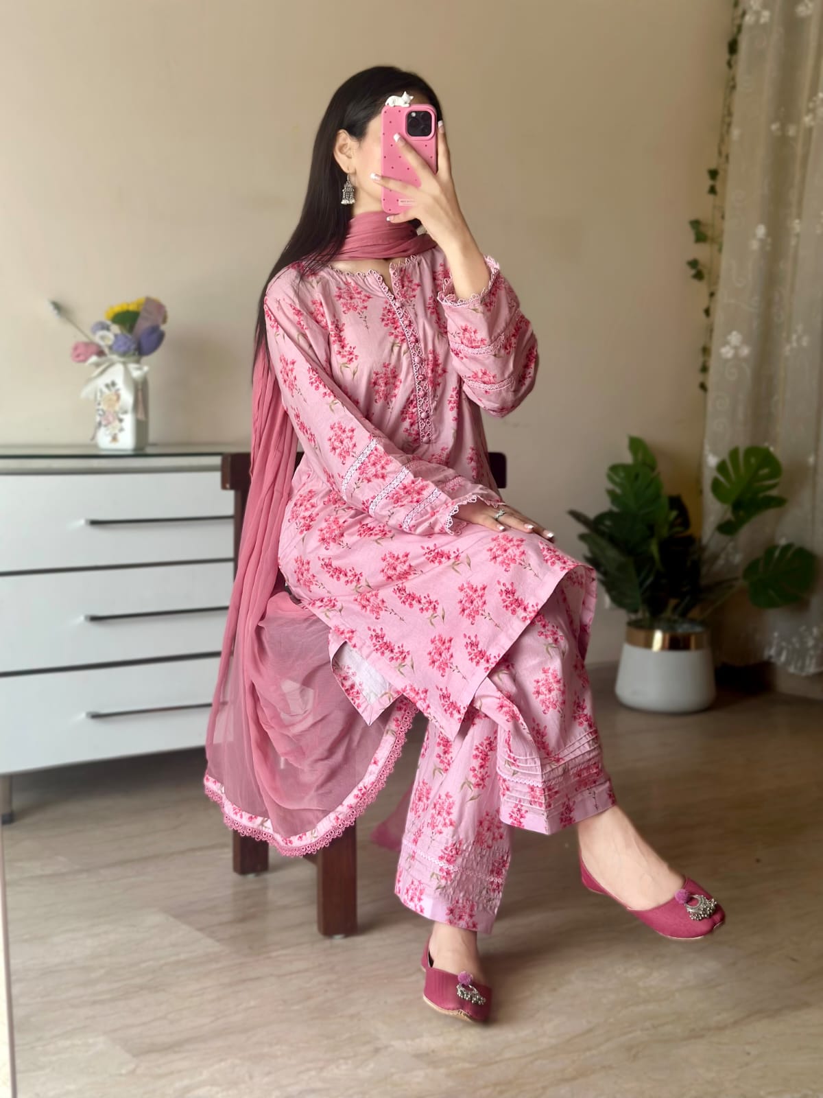 Gulbahar 🌸 3 pc Printed