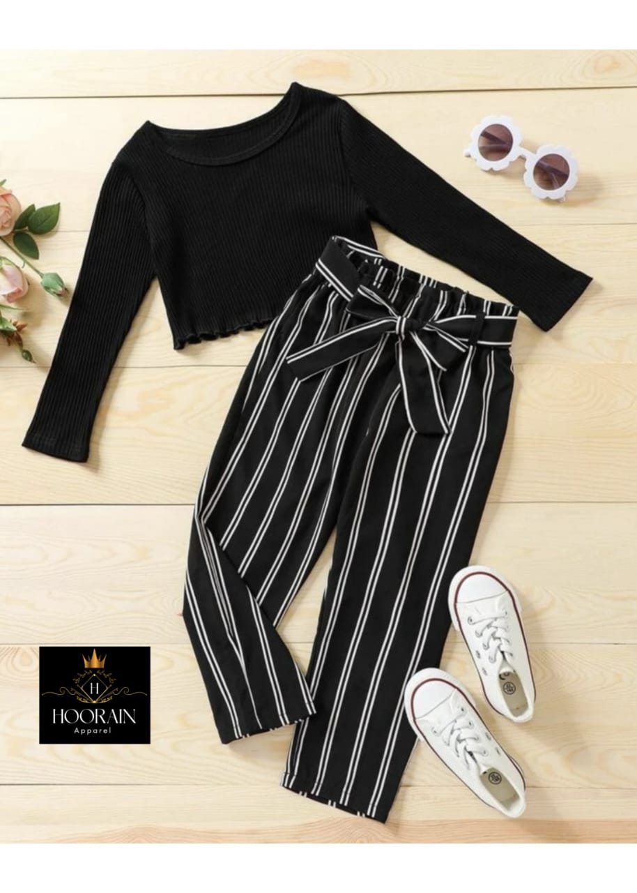Party wear 2 PCs suit with separate belt